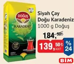 DOĞUŞ KARADENİZ SİYAH ÇAY 1000 G